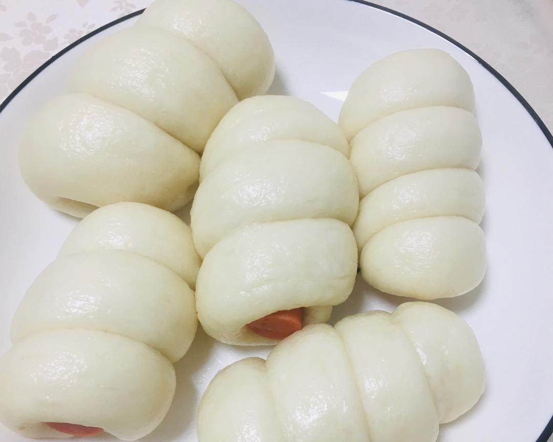 火腿肠毛毛虫🐛卷的做法