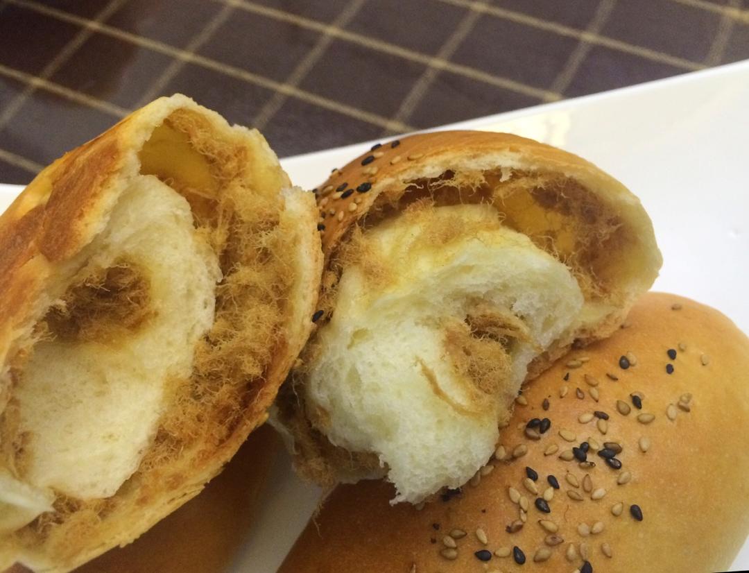 老式面包肉松包