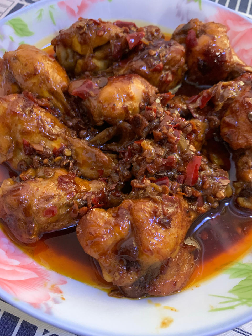 麻辣鸡翅（灵魂是郫县豆瓣酱）