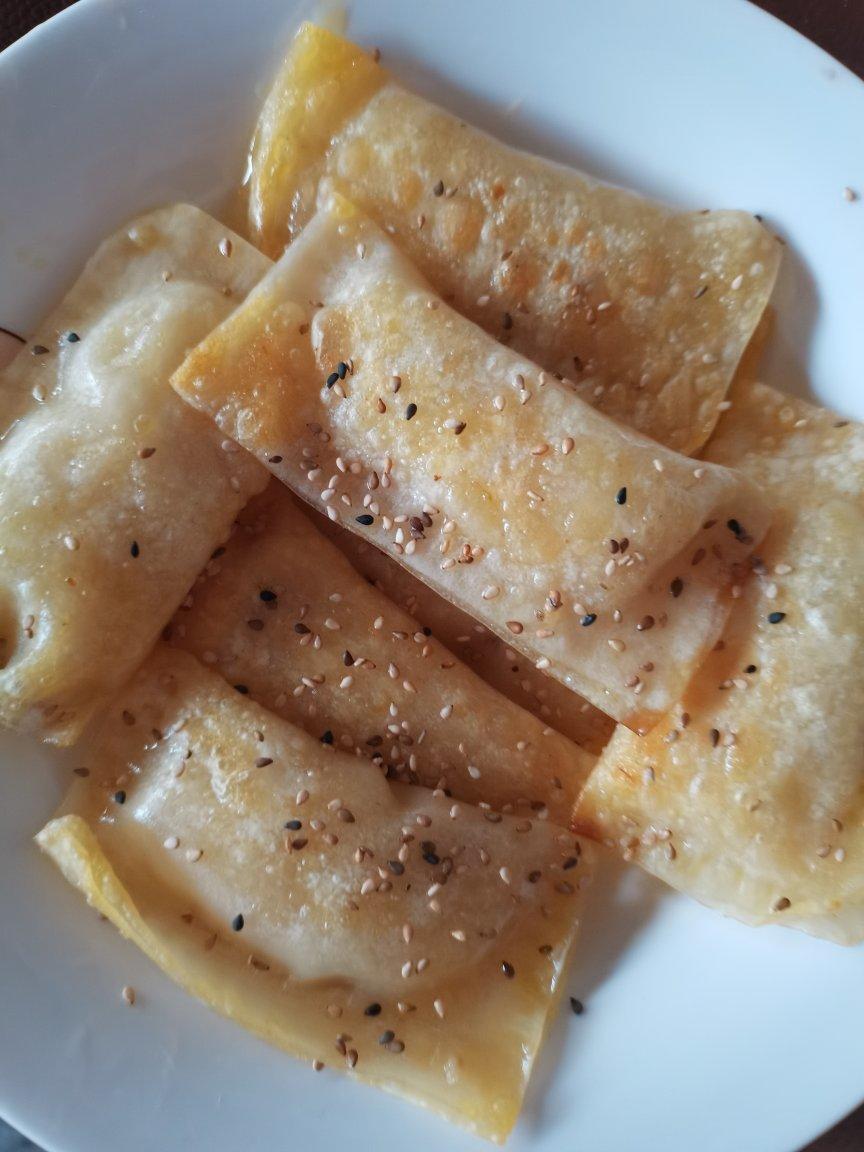 嗯啊233做的快手香蕉派