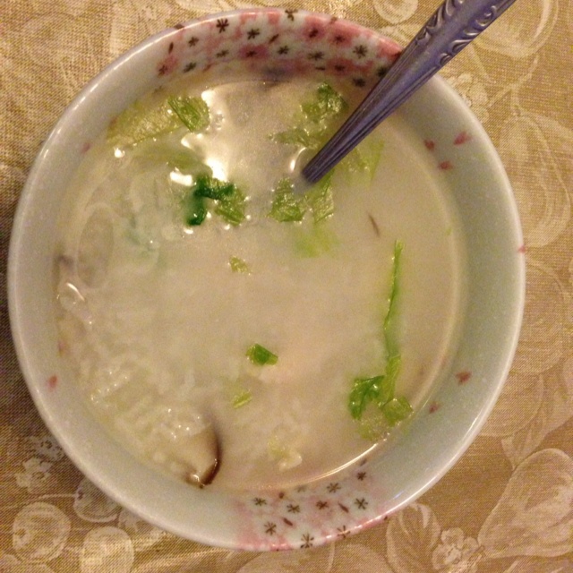 香菇鸡肉粥