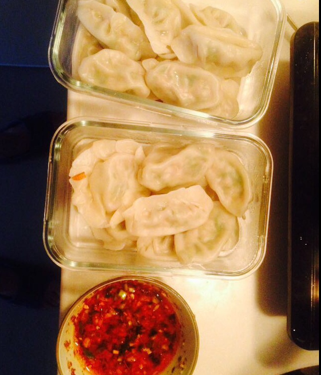芹菜猪肉馅儿饺子