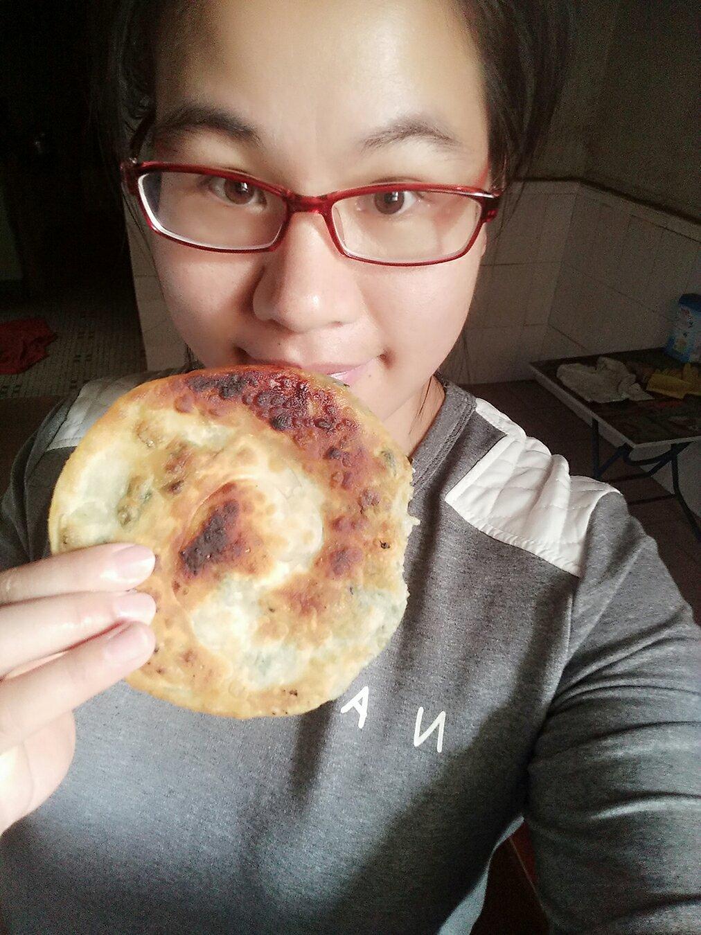 简单的葱油饼