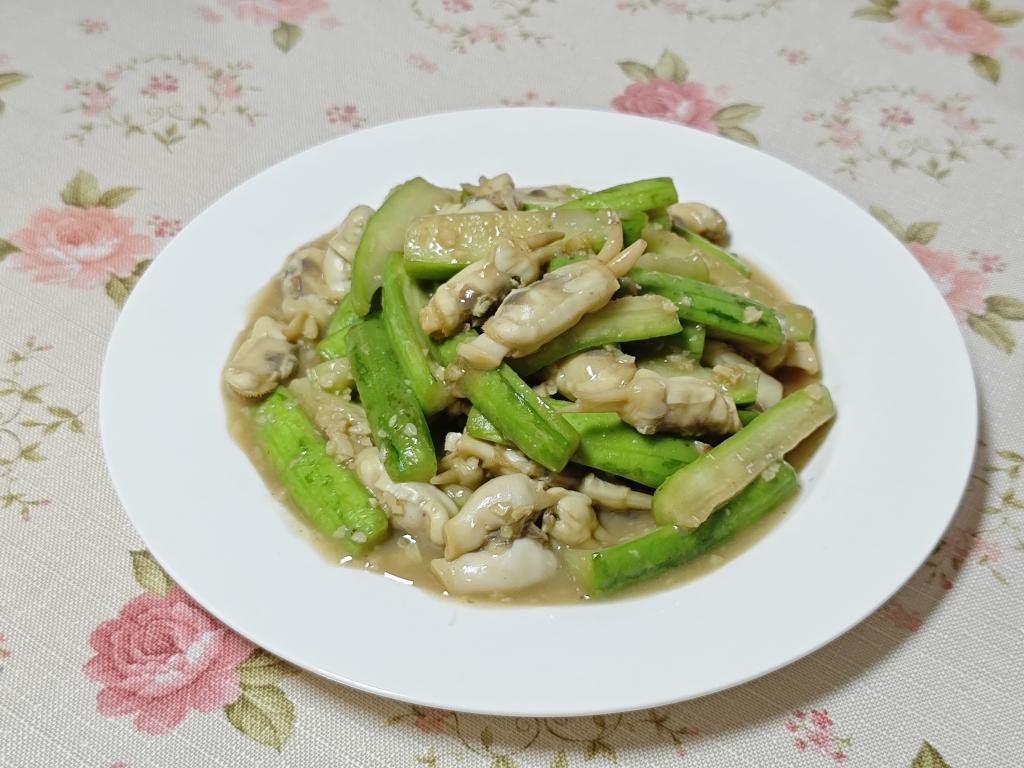 6月就要吃鲜掉眉毛的丝瓜蛏子-前蛏似锦