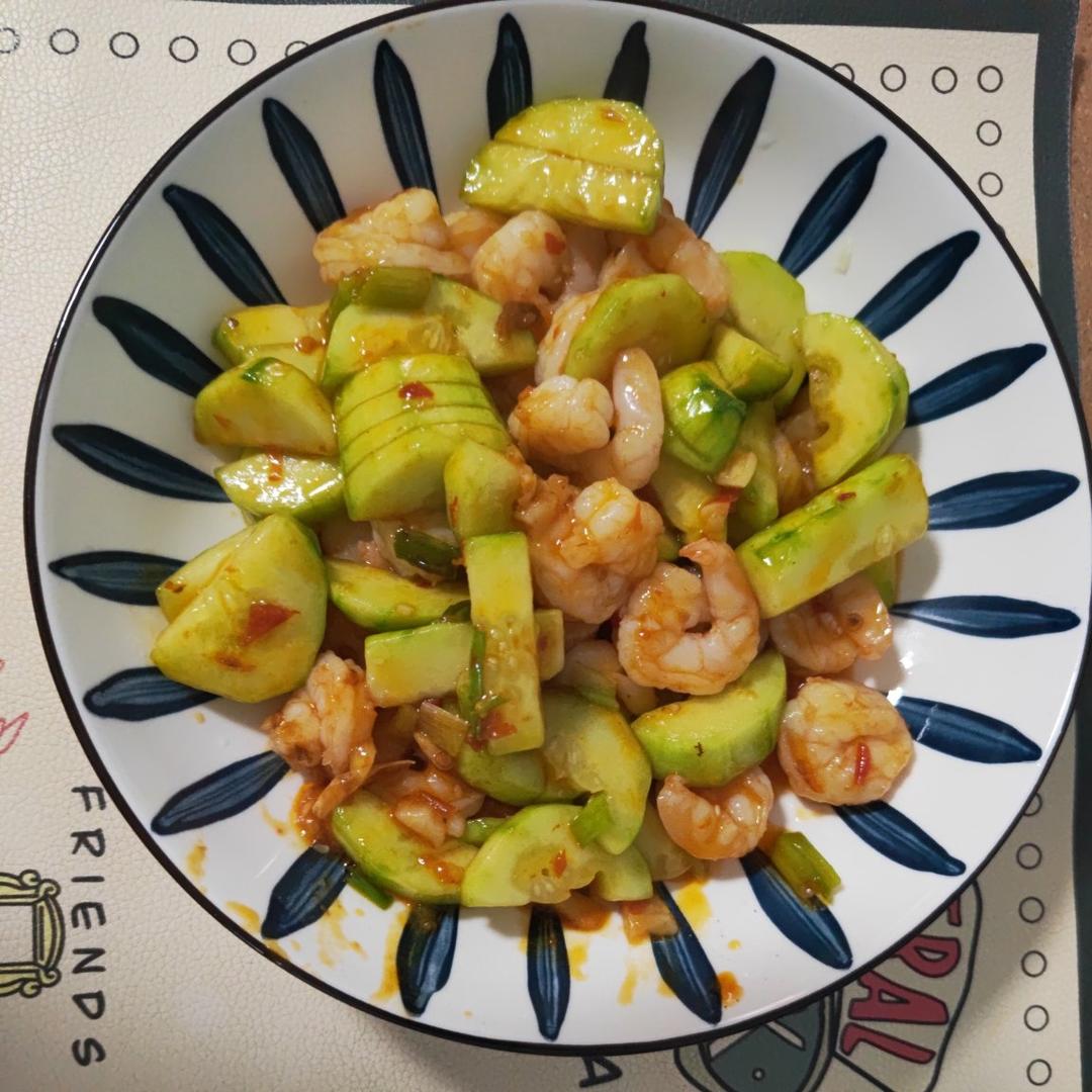 独食快手菜——青瓜炒虾仁