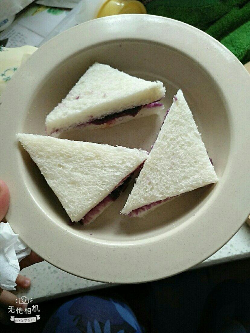 紫米奶酪三明治
