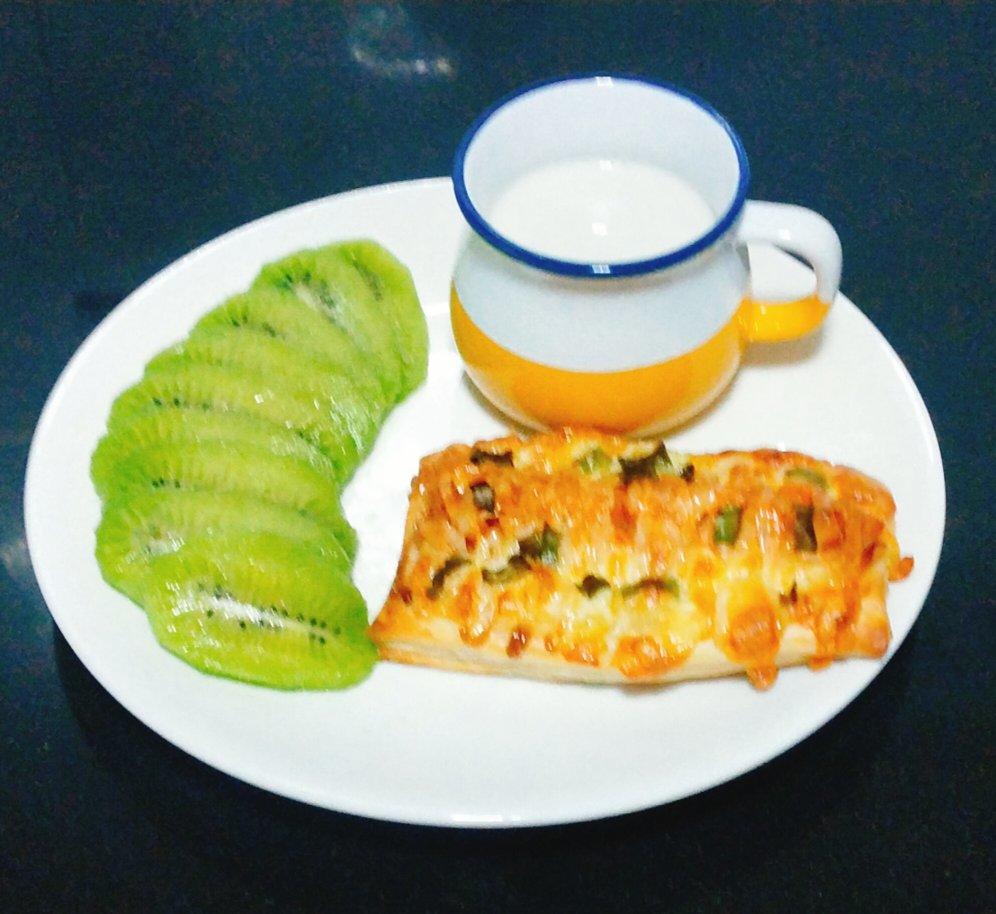 起酥火腿面包（手抓饼版，免和面）