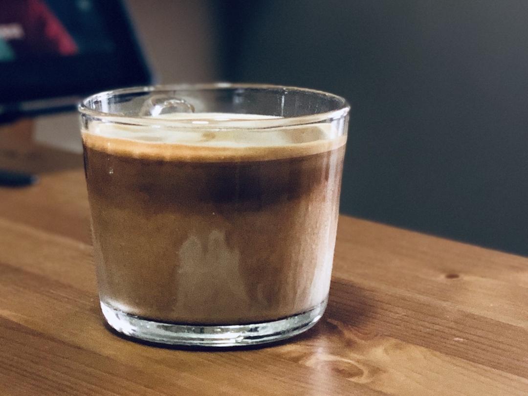 在家也能做出漂亮☕dirty☕脏咖啡👻