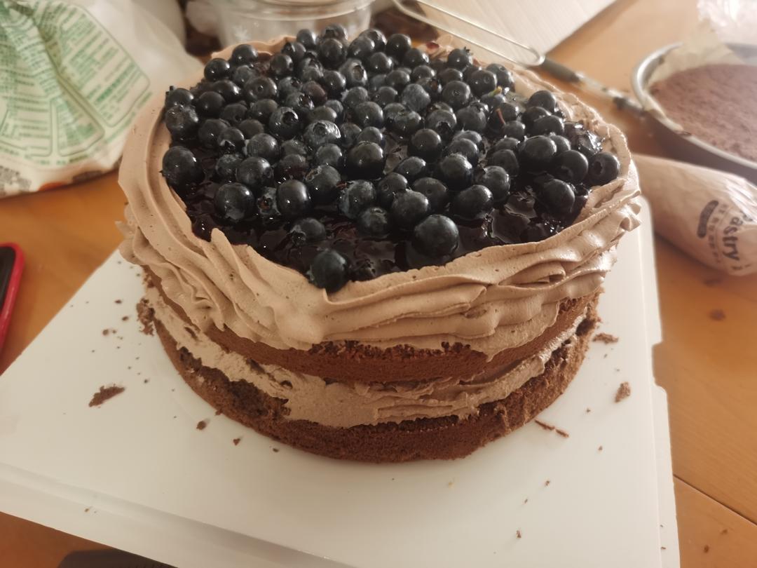 巧克力戚风蛋糕（不消泡版）第16步骤补充了换算方法