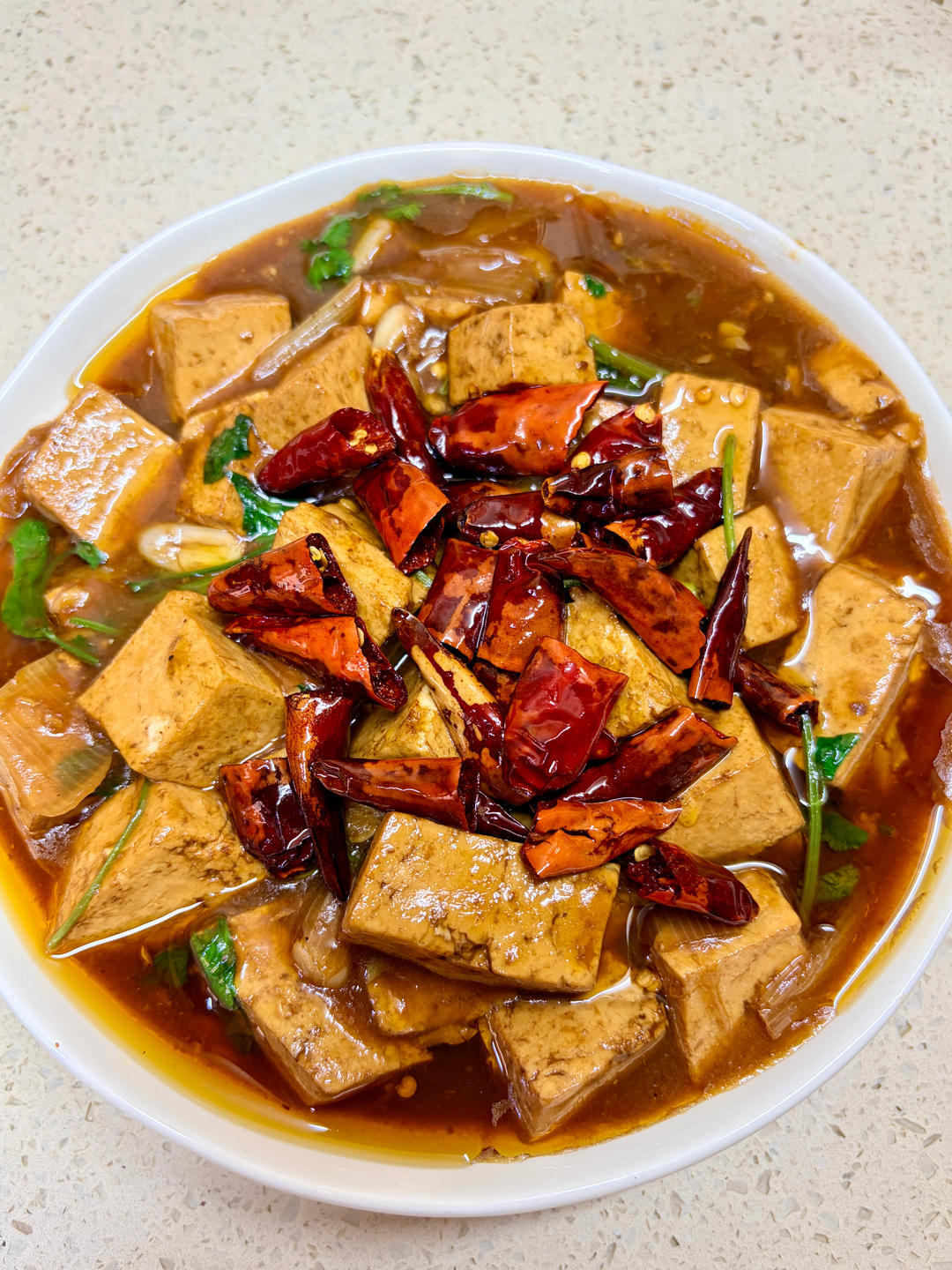 酱炖豆腐！太香啦～