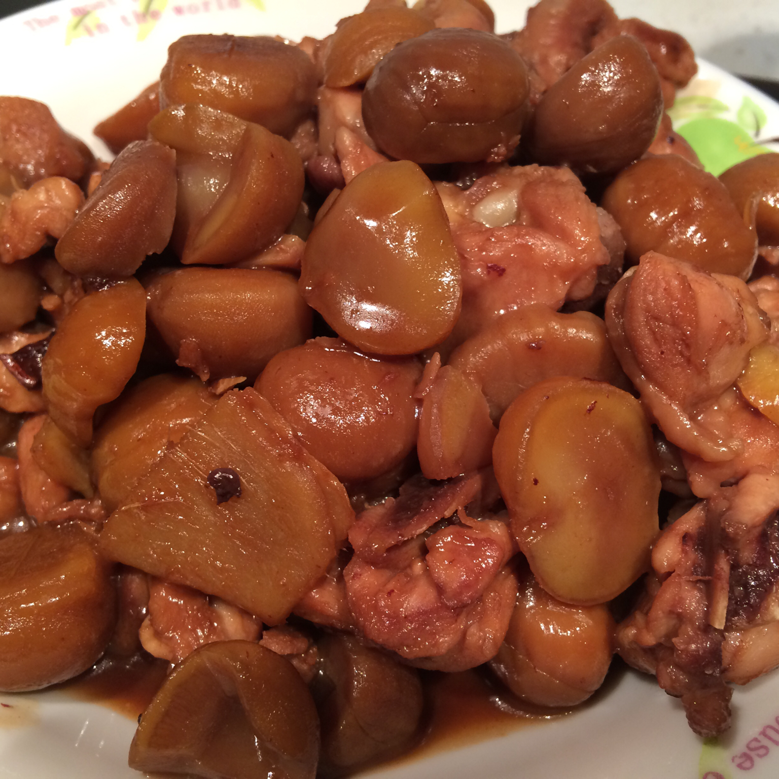 板栗烧鸡