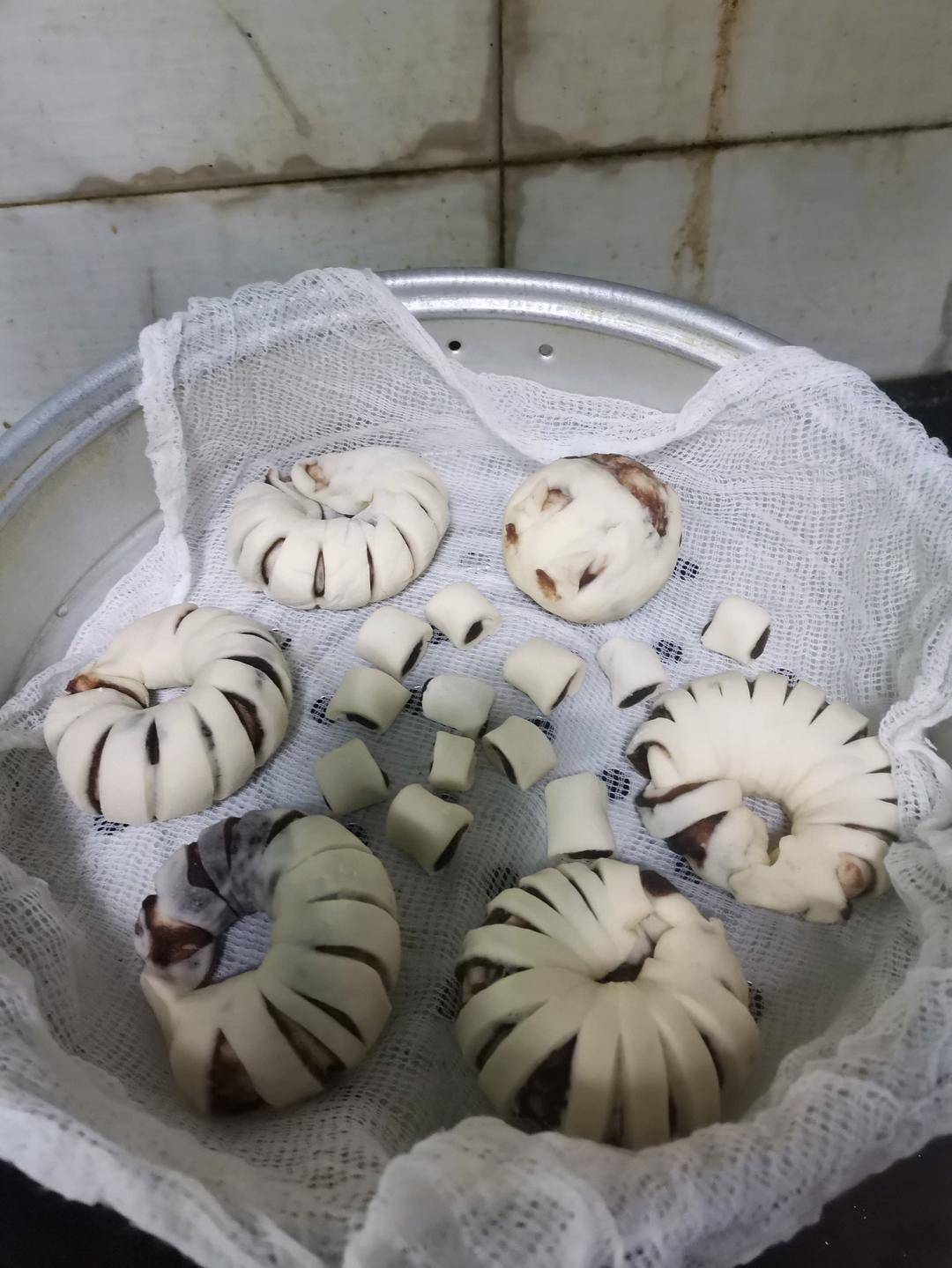 小灯笼豆沙卷 豆沙包 超治愈 一次醒发 附整形细节视频