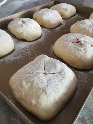 火山熔岩面包（奥尔良鸡肉奶酪面包）（一发）的做法 步骤8