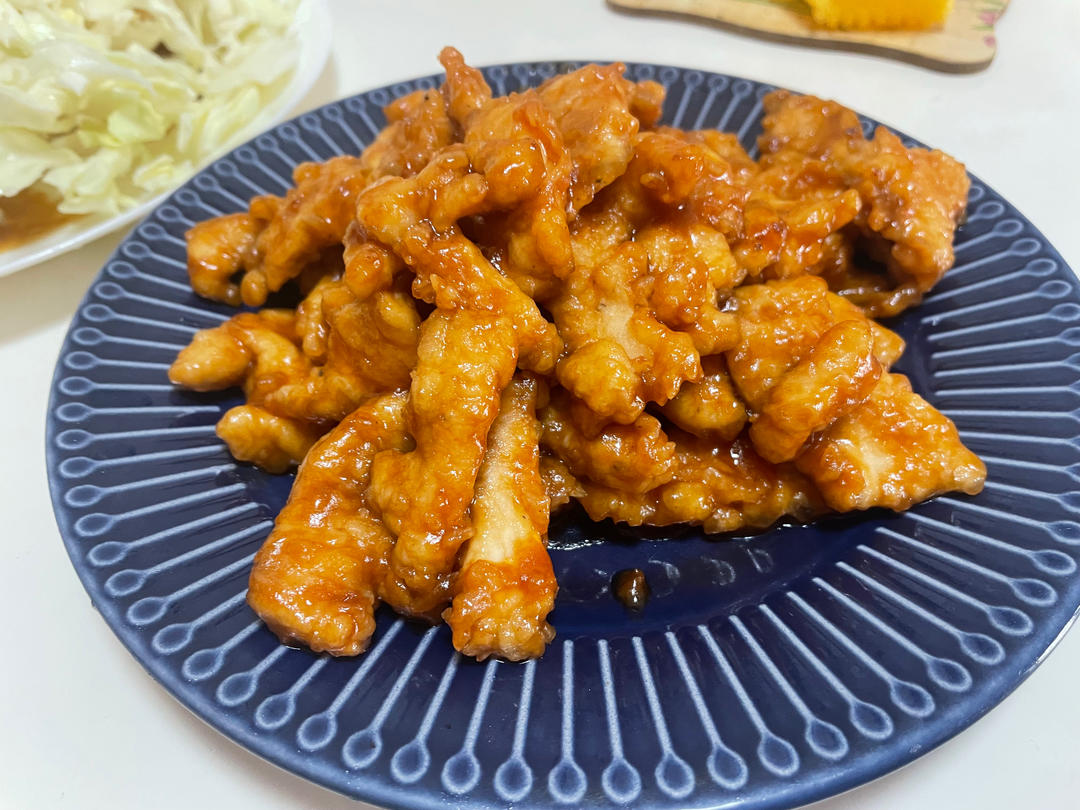 糖醋里脊 超嫩鸡胸肉版