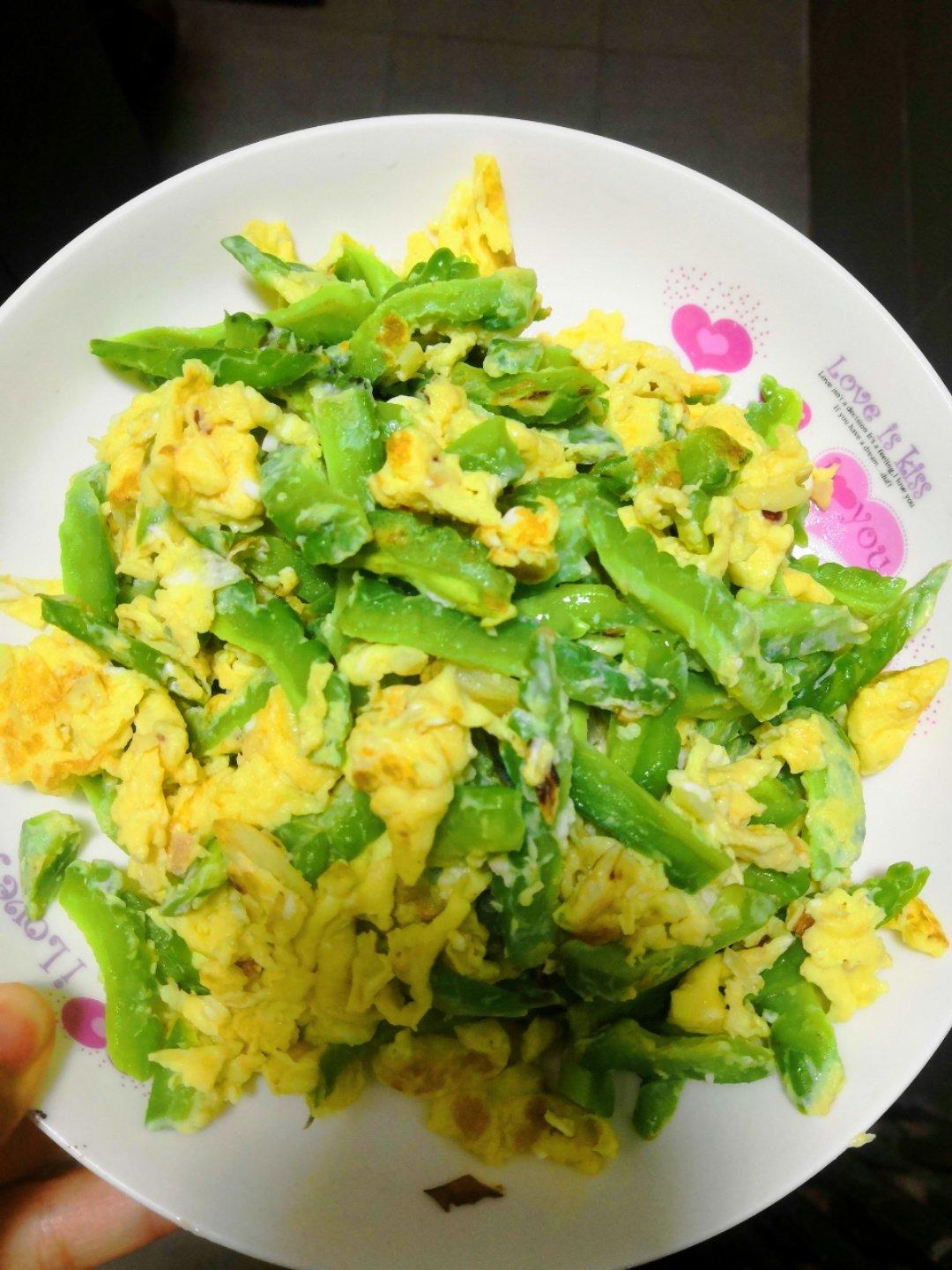 苦瓜炒蛋（清火菜）