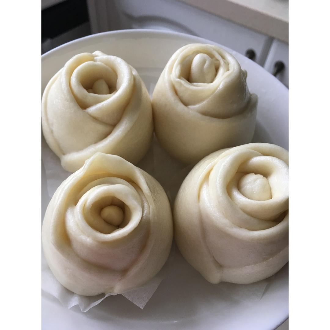 玫瑰花馒头
