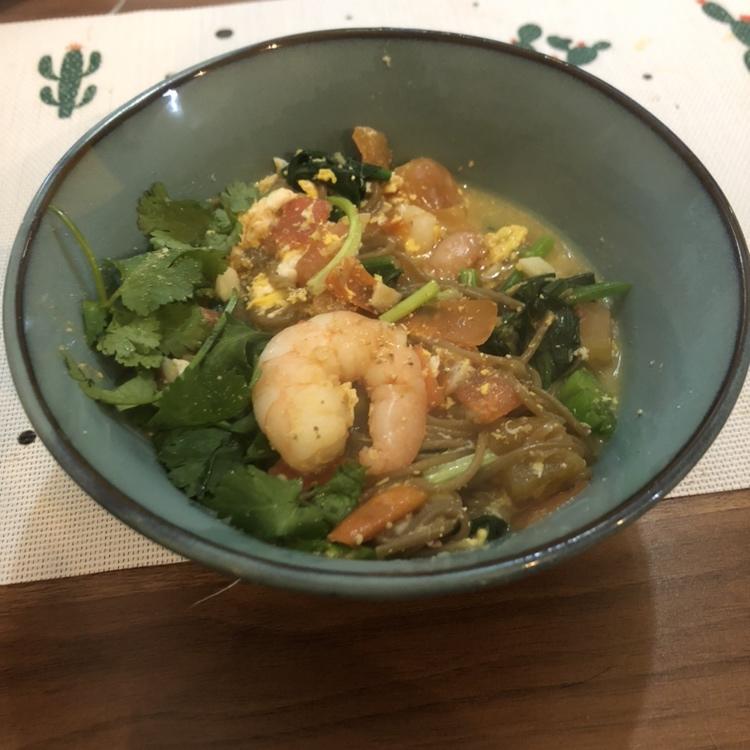 虾仁西红柿热汤面丨健康·三餐<好好吃饭8>