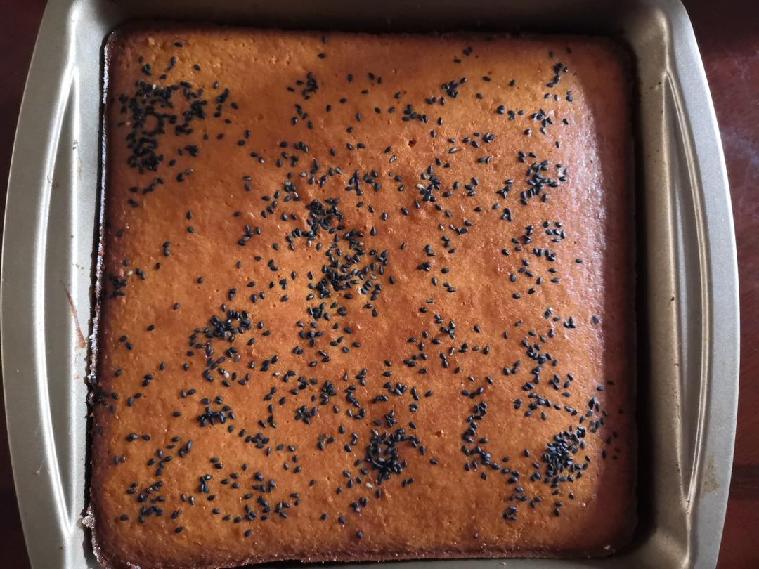 超简单脆皮蛋糕~老式全蛋蛋糕&不分蛋~意外收获🔥