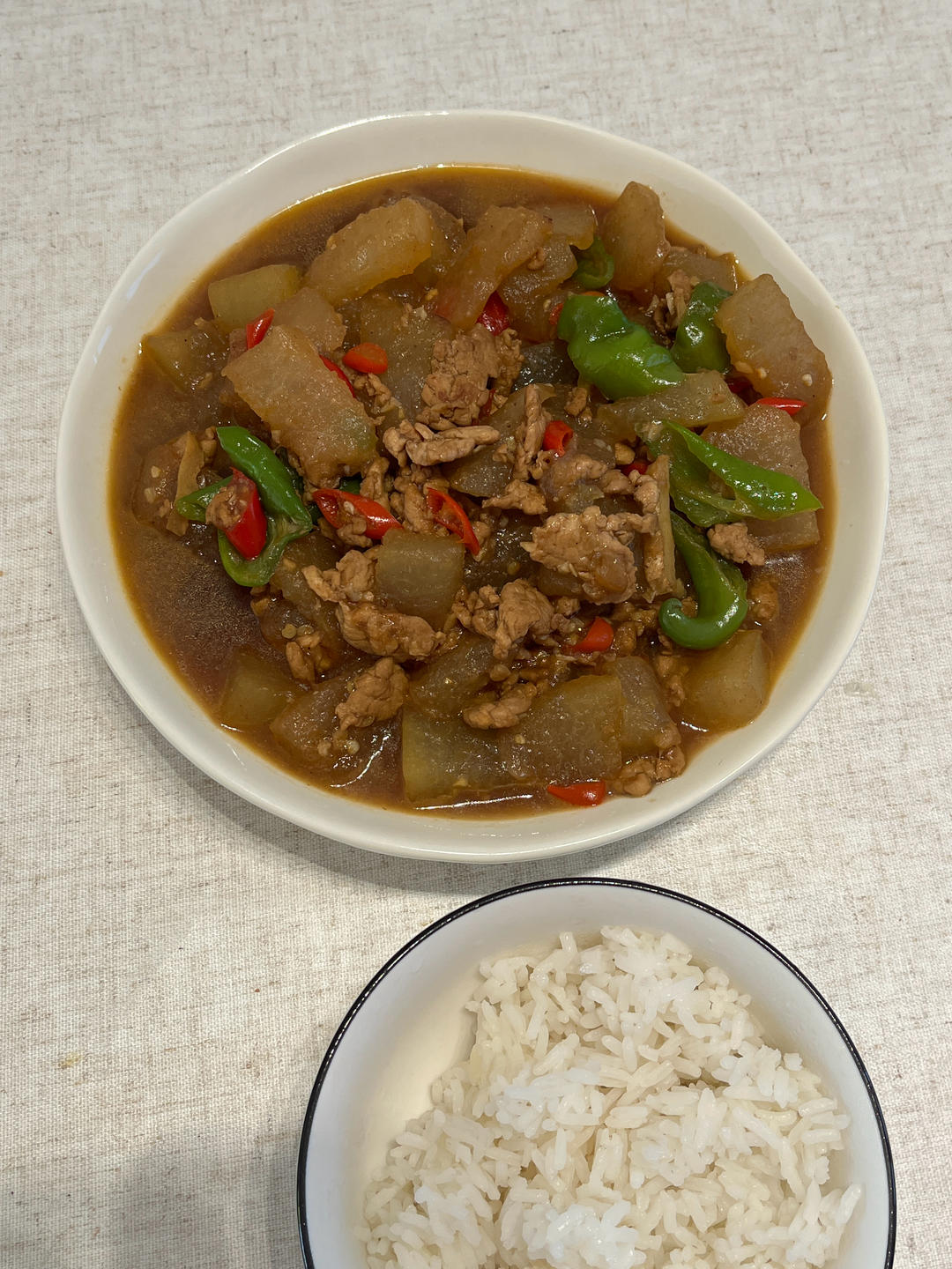 冬瓜炒肉