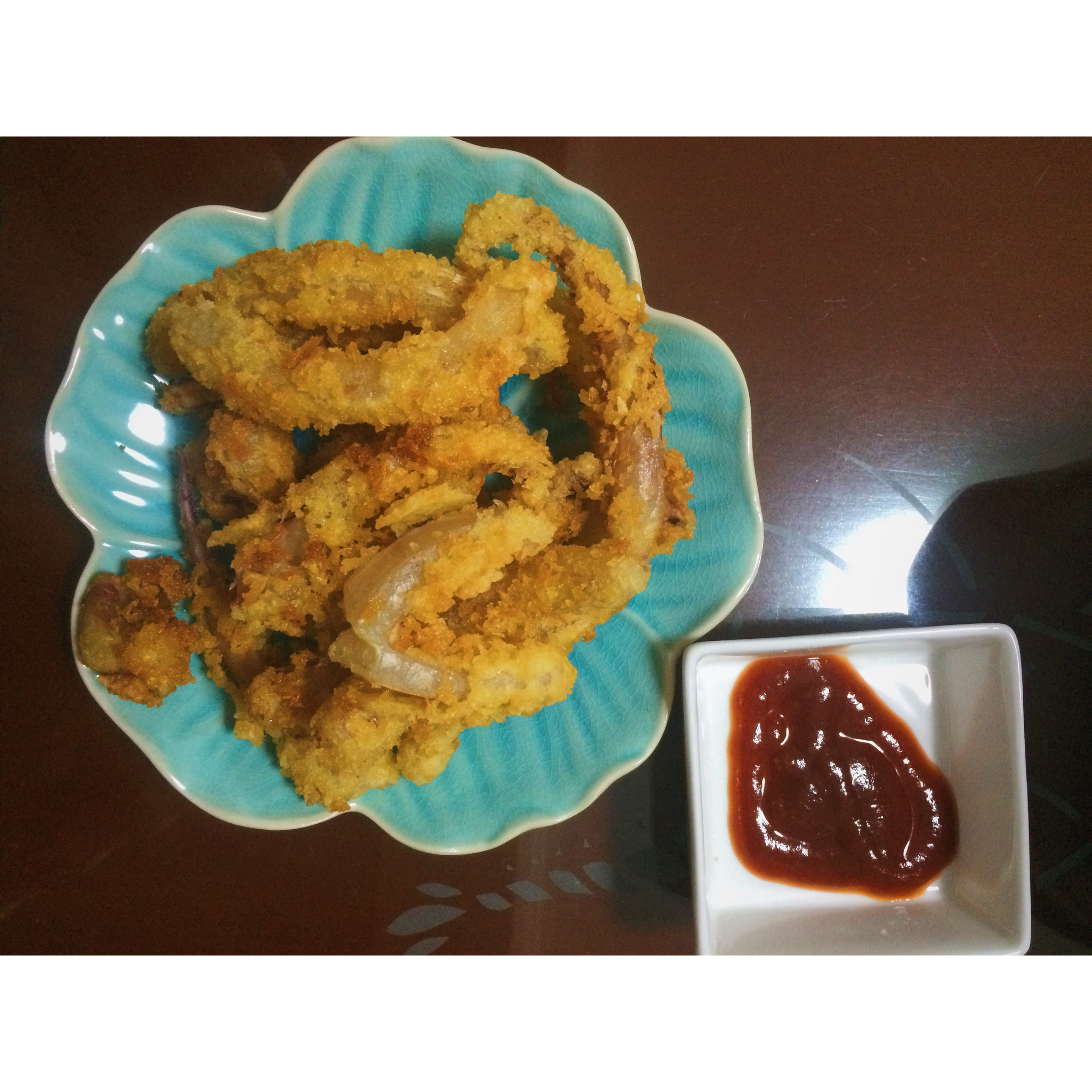 酥炸鱿鱼圈——好吃到停不了口