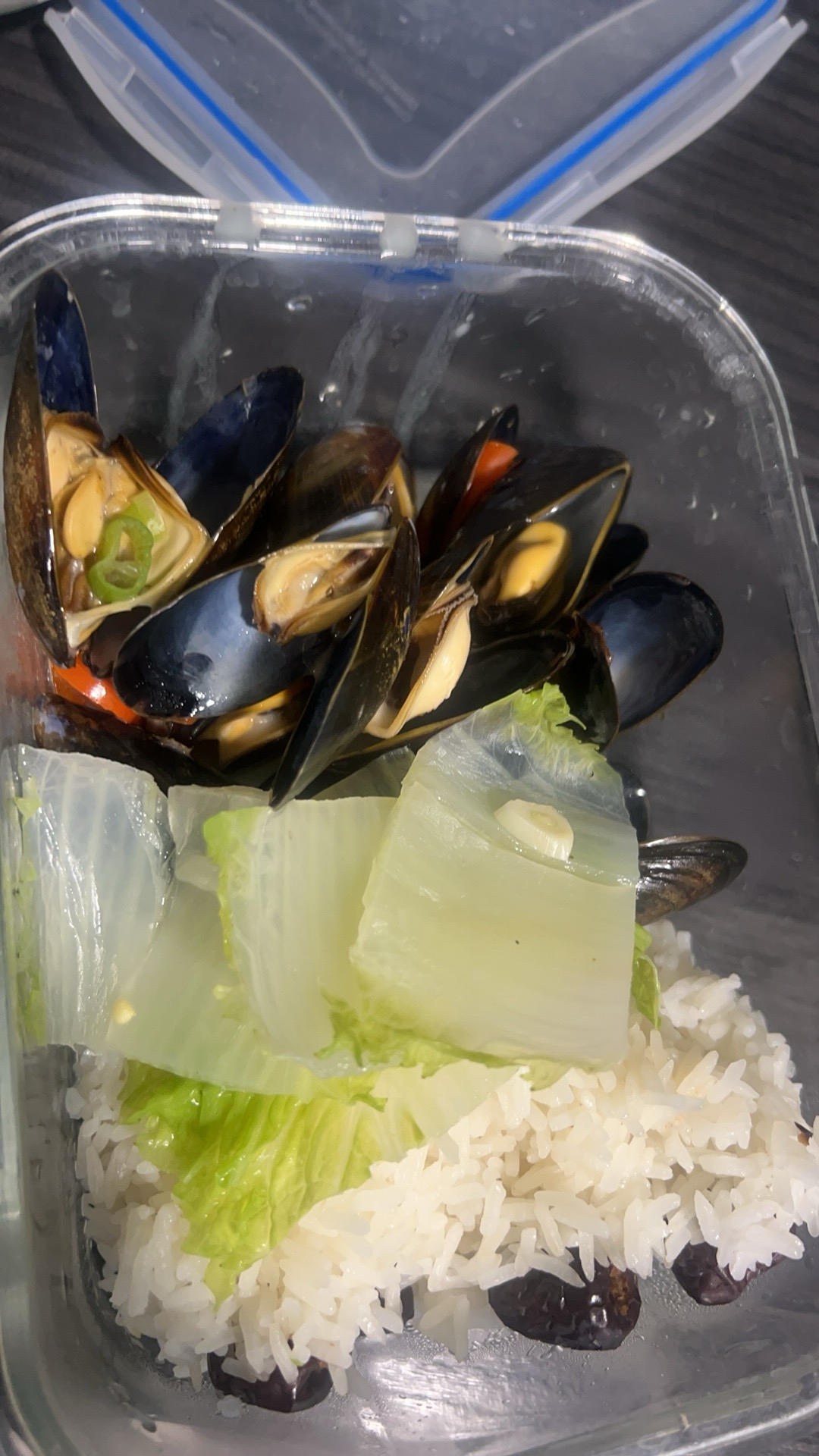 原汁原味的清蒸青口
