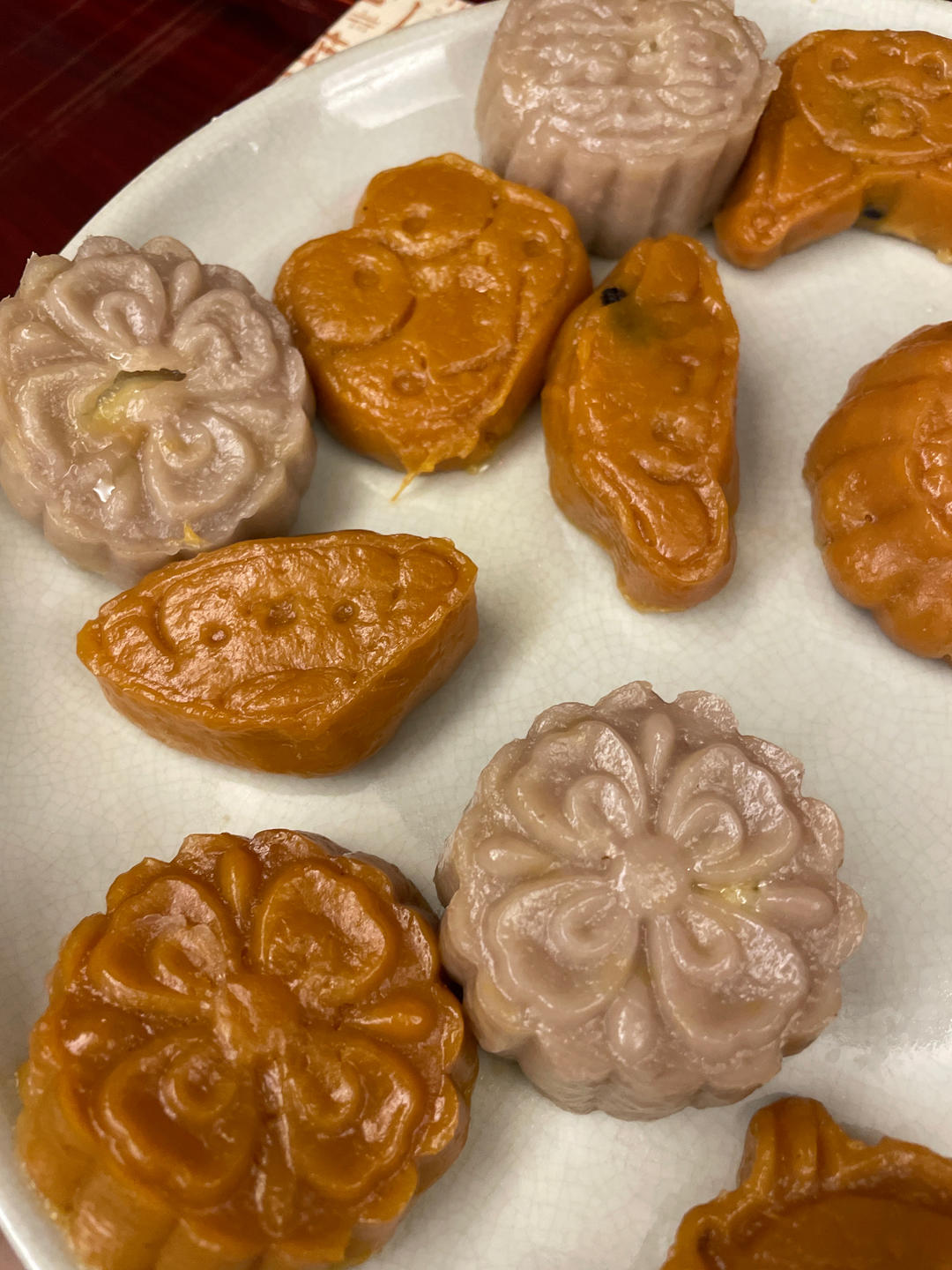 超超超简单的芋泥爆浆芝士月饼🥮健康营养下午茶