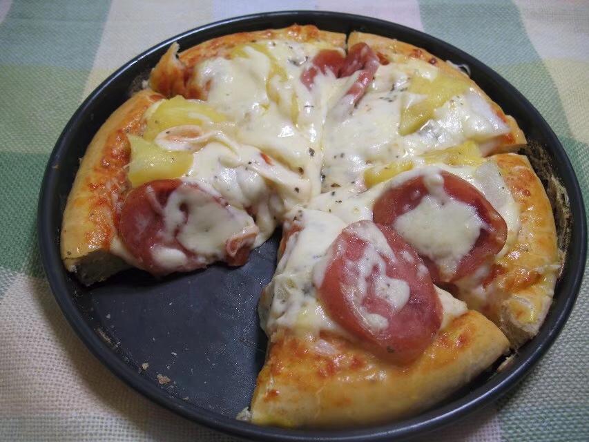 【UKOEO猛犸象热风炉】黑胡椒培根虾仁披萨