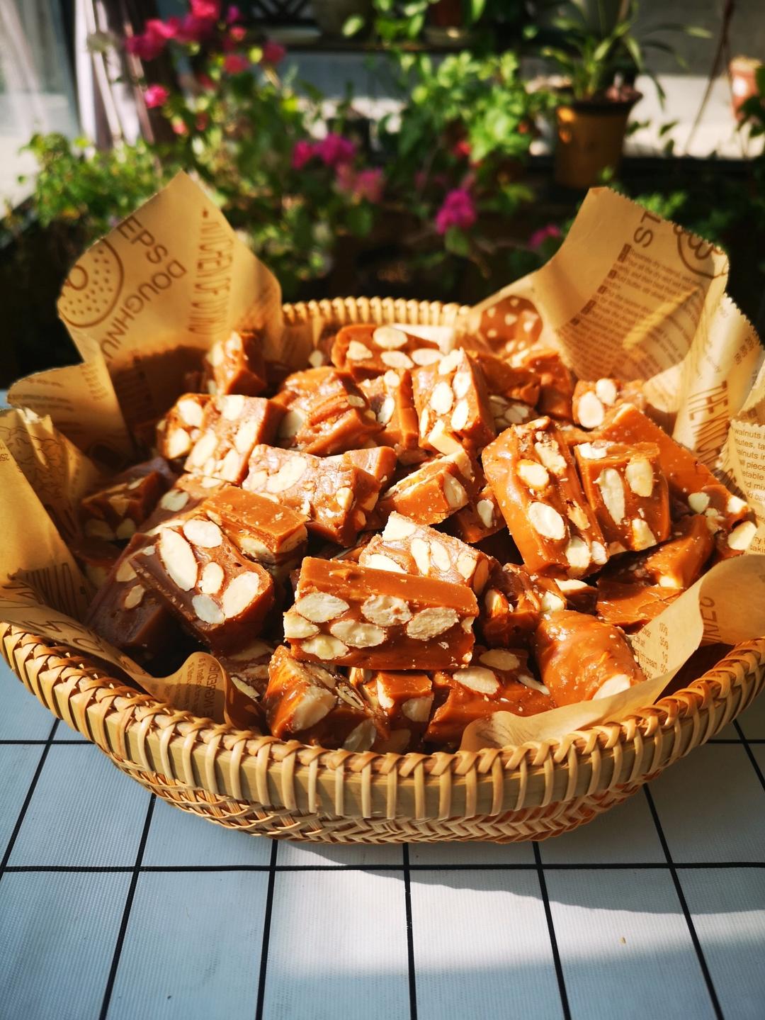 海盐杏仁太妃糖