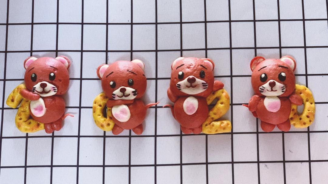 萌翻天的2020鼠馒头