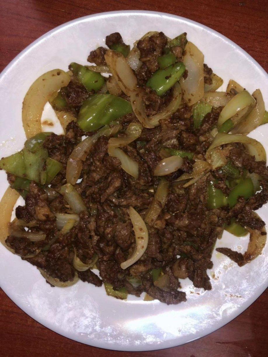 黑椒牛柳
