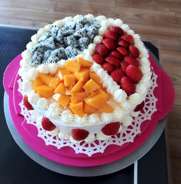 8寸水果生日蛋糕