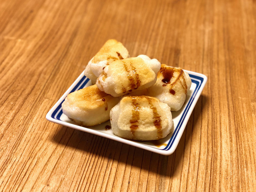 🔥免烤箱，自制日式烤年糕，外脆里糯，好吃到爆❗️