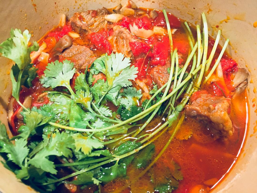 番茄牛肉煲