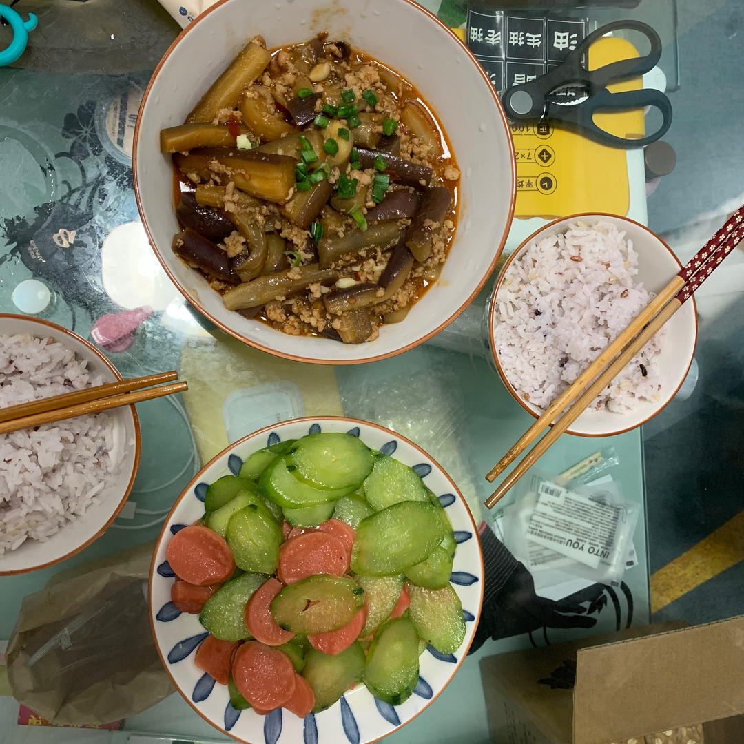 家庭版下饭神菜肉沫茄子