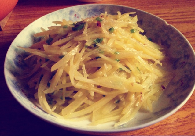 青椒土豆丝