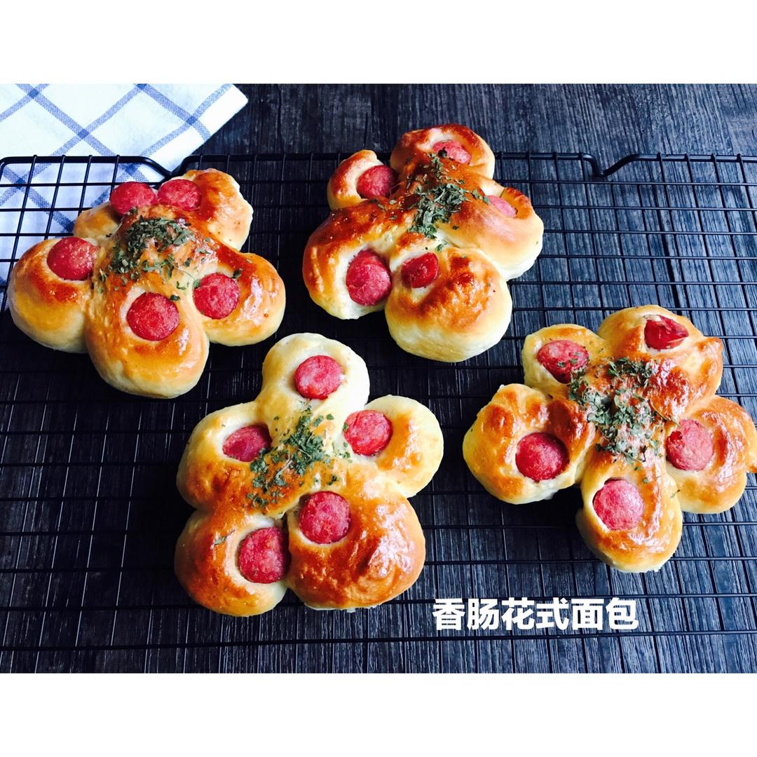 香肠花式面包