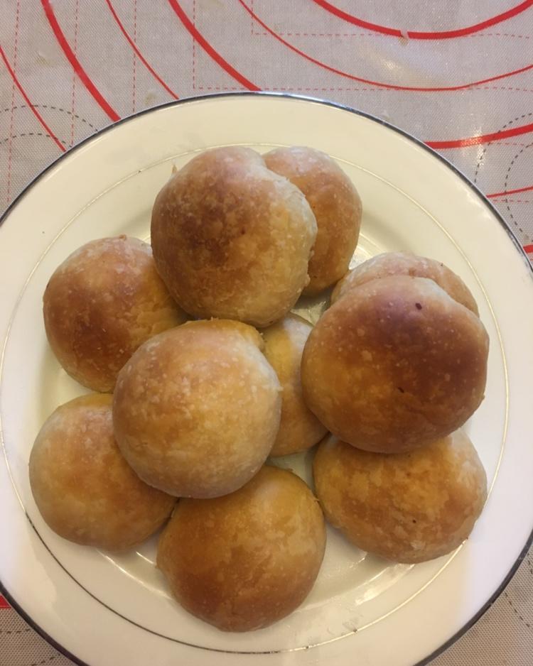 白酥皮云腿月饼