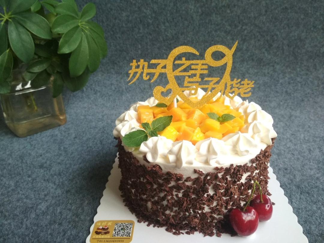 各种简易式水果蛋糕装饰