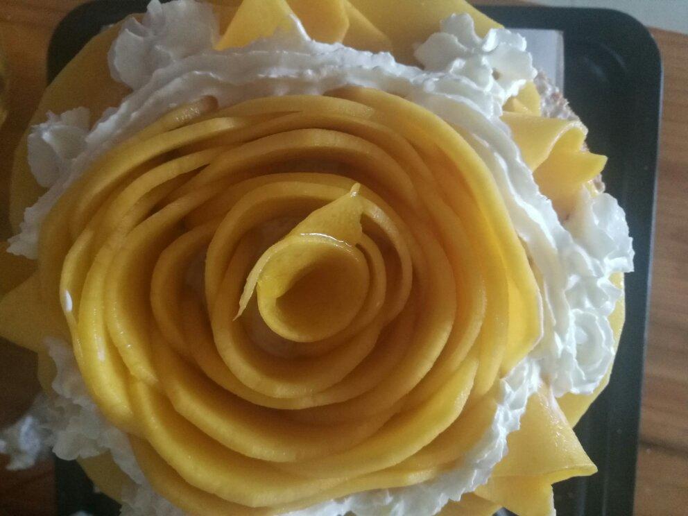 芒果花蛋糕