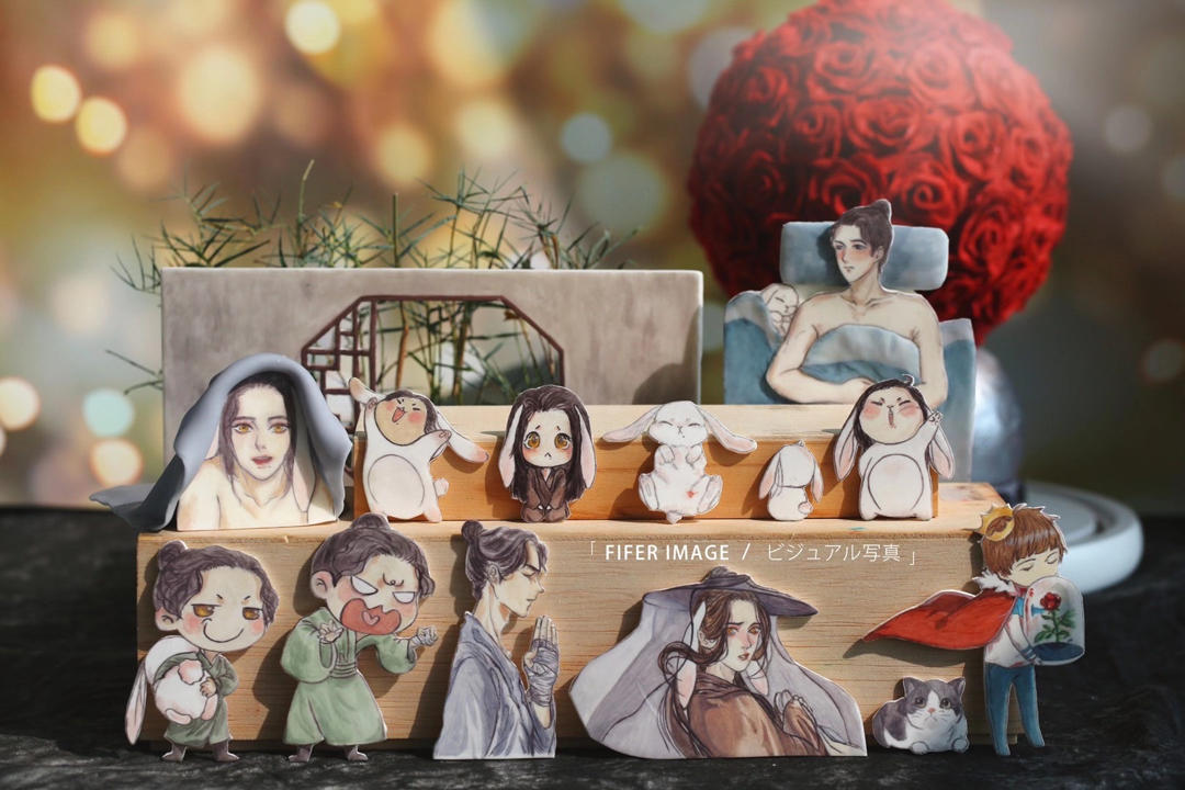 王一博肖战主题蛋糕