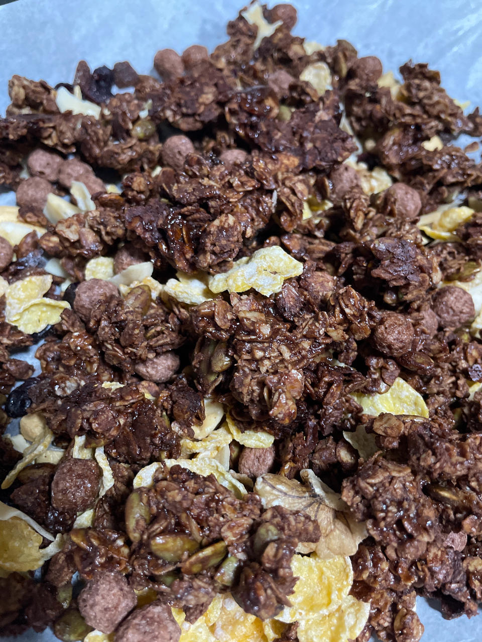 浓可可谷物麦片——Crunchy Chocolate Granola