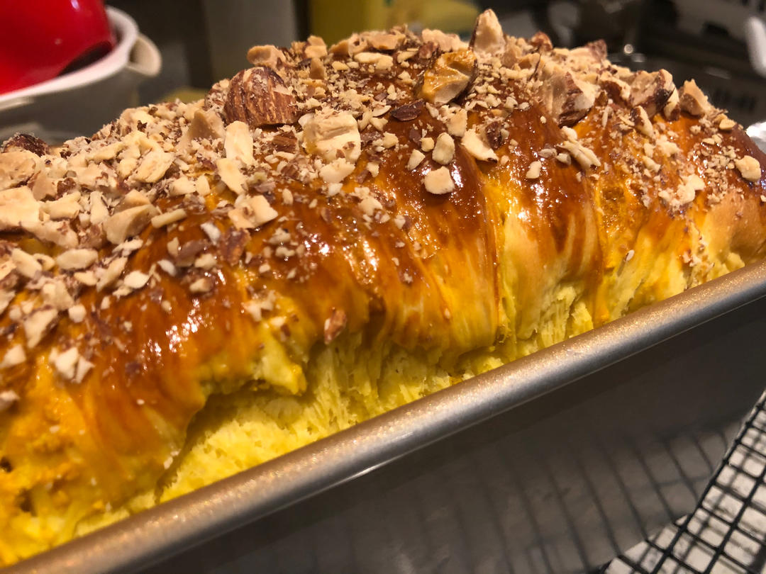 🎃double大伯南瓜（乳酪）吐司|金秋的颜色