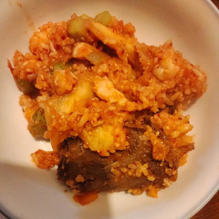 独家超简单 韩式泡菜炒饭