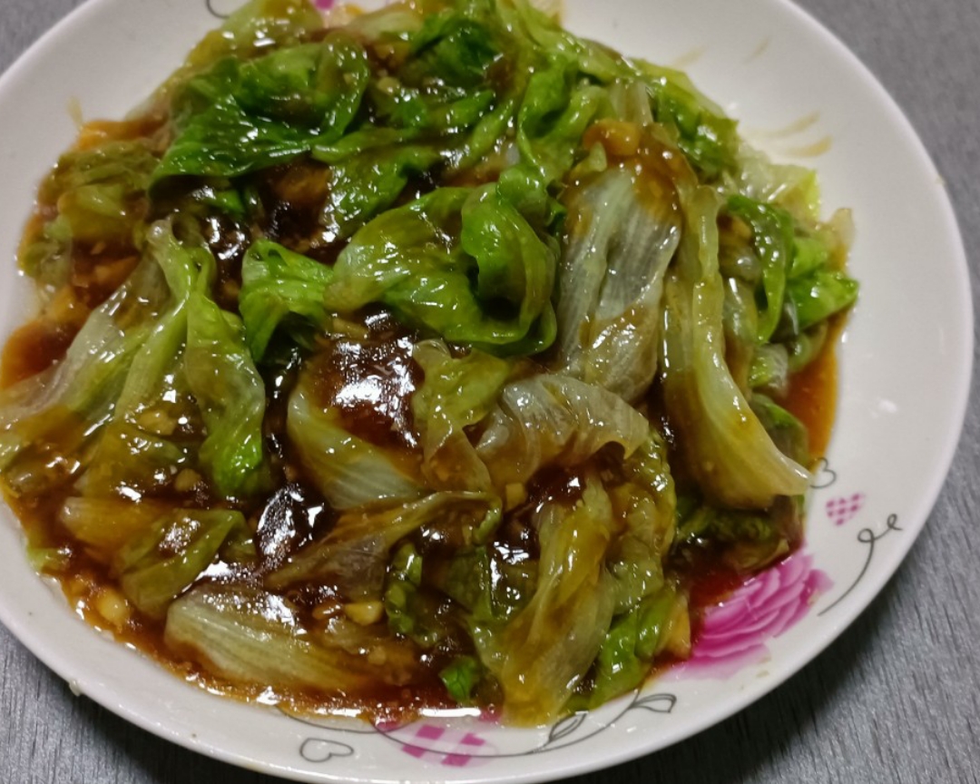 蚝油圆生菜