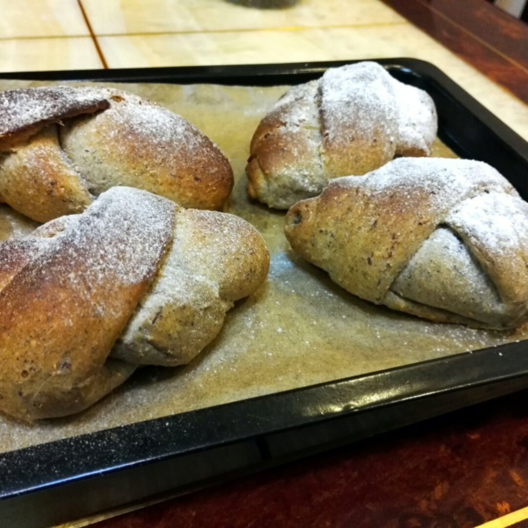 全麦牛奶蜜豆软欧