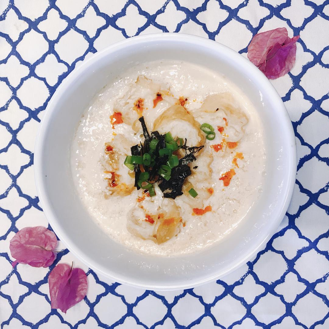 咸豆浆的做法步骤图 咸豆浆怎么做好吃 认真吃饭的乐女士 下厨房