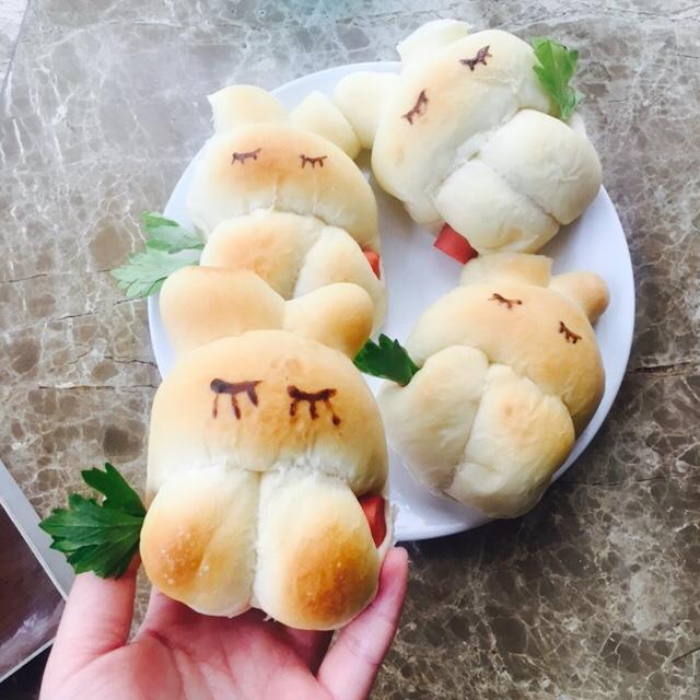 小兔子热狗包