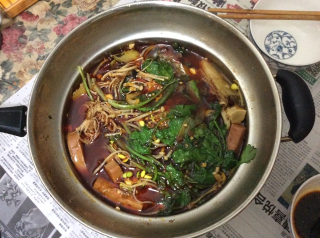 冒什锦(家常版麻辣烫)