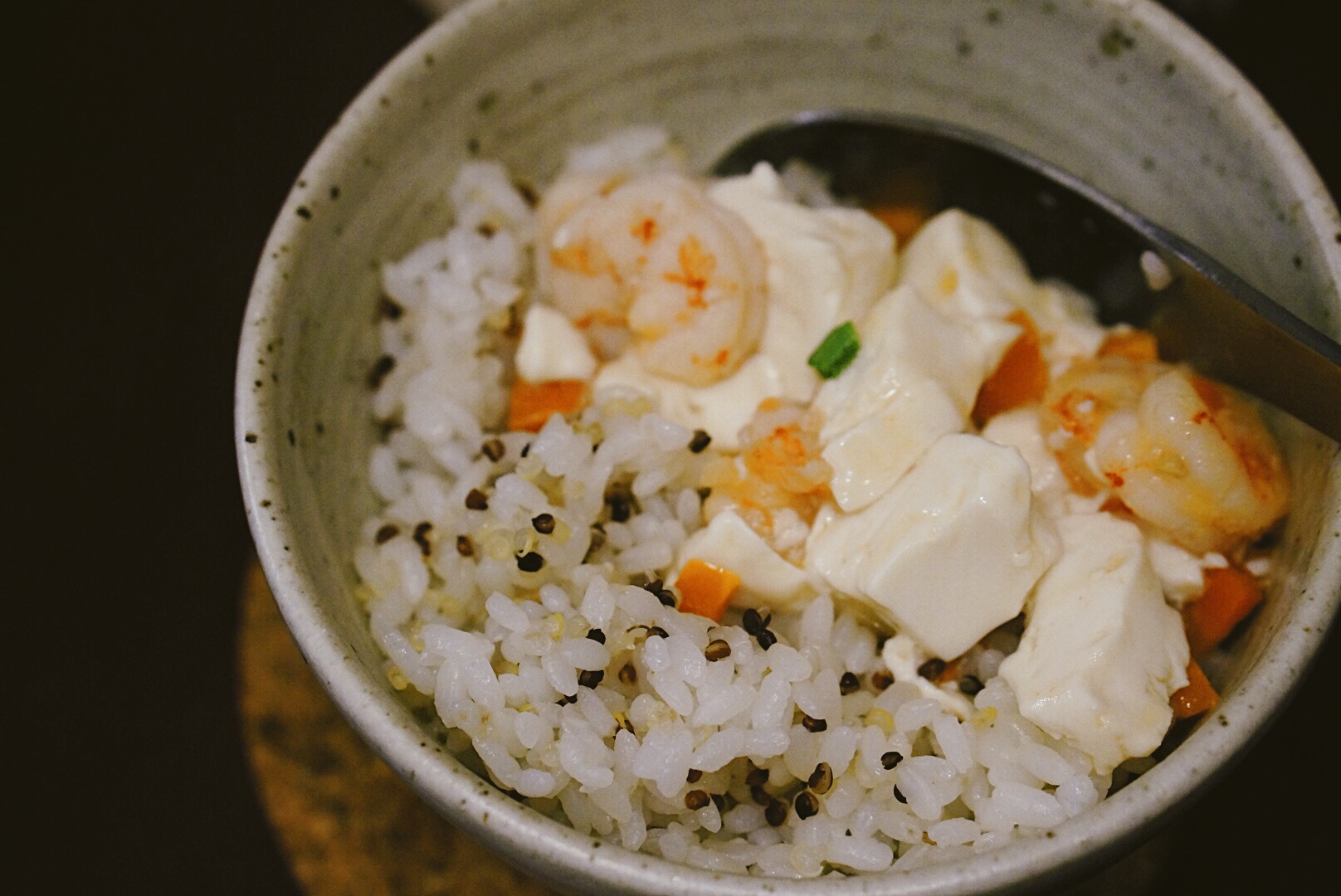 孩子的营养餐虾仁豆腐的做法