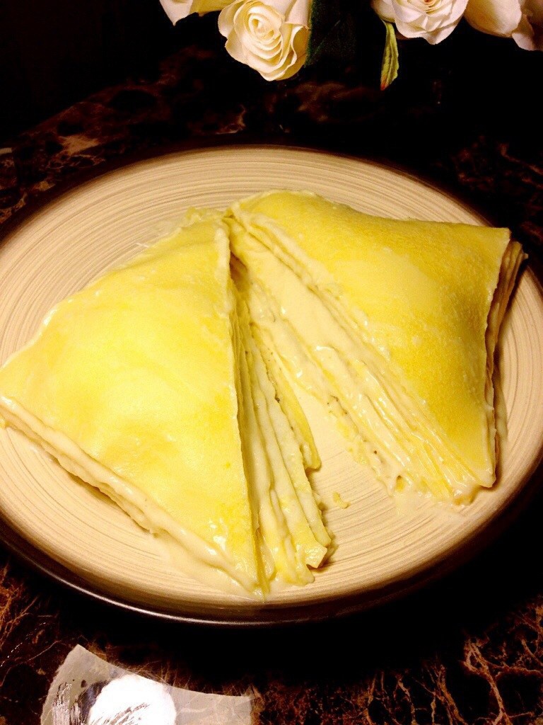 榴莲千层蛋糕（stratiform cake）